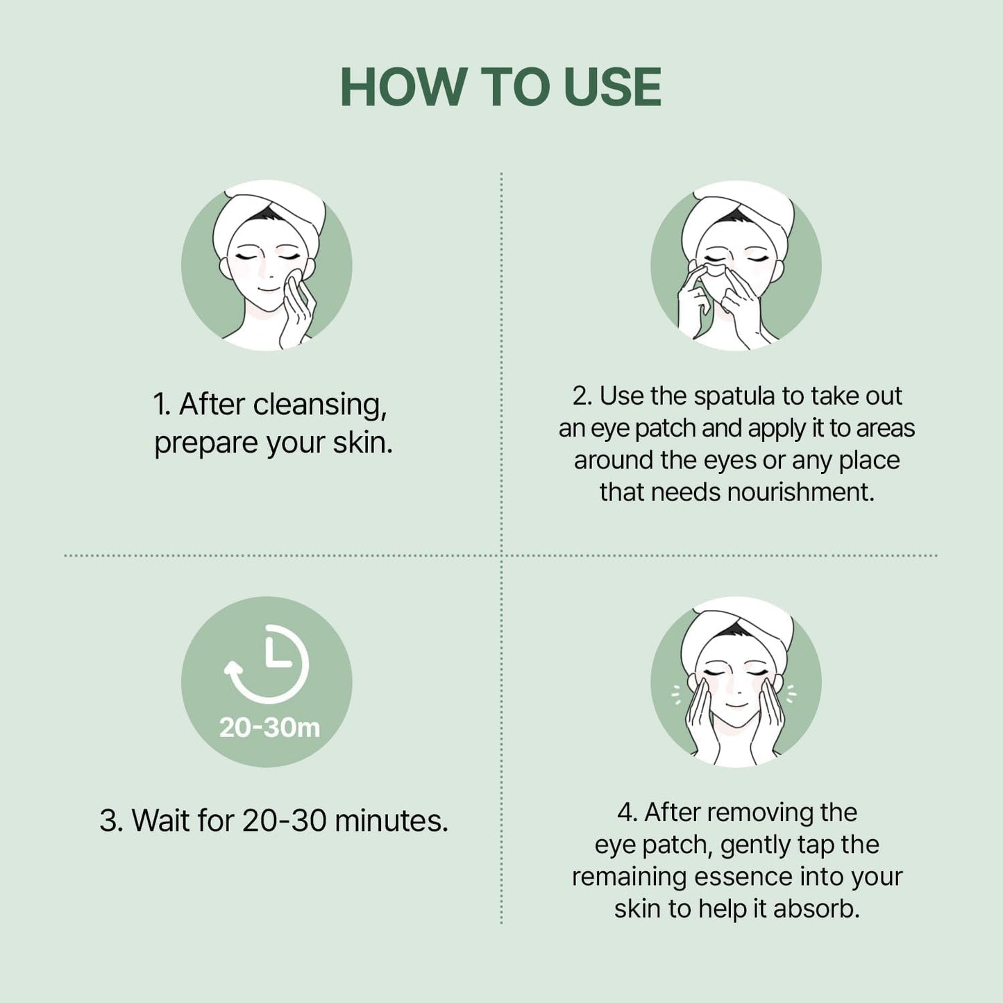 Collagen Hydrogel Eye Patches - Hydrate & Smooth (30 Pairs)