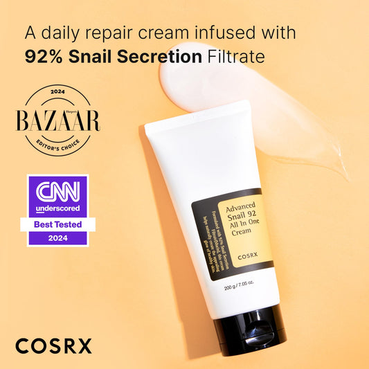 Snail Mucin 92% Moisturizer - Korean Skin Care Gel 100g