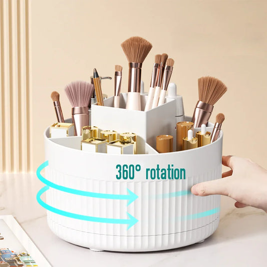 360° Rotating Cosmetic Storage - Makeup Organizer