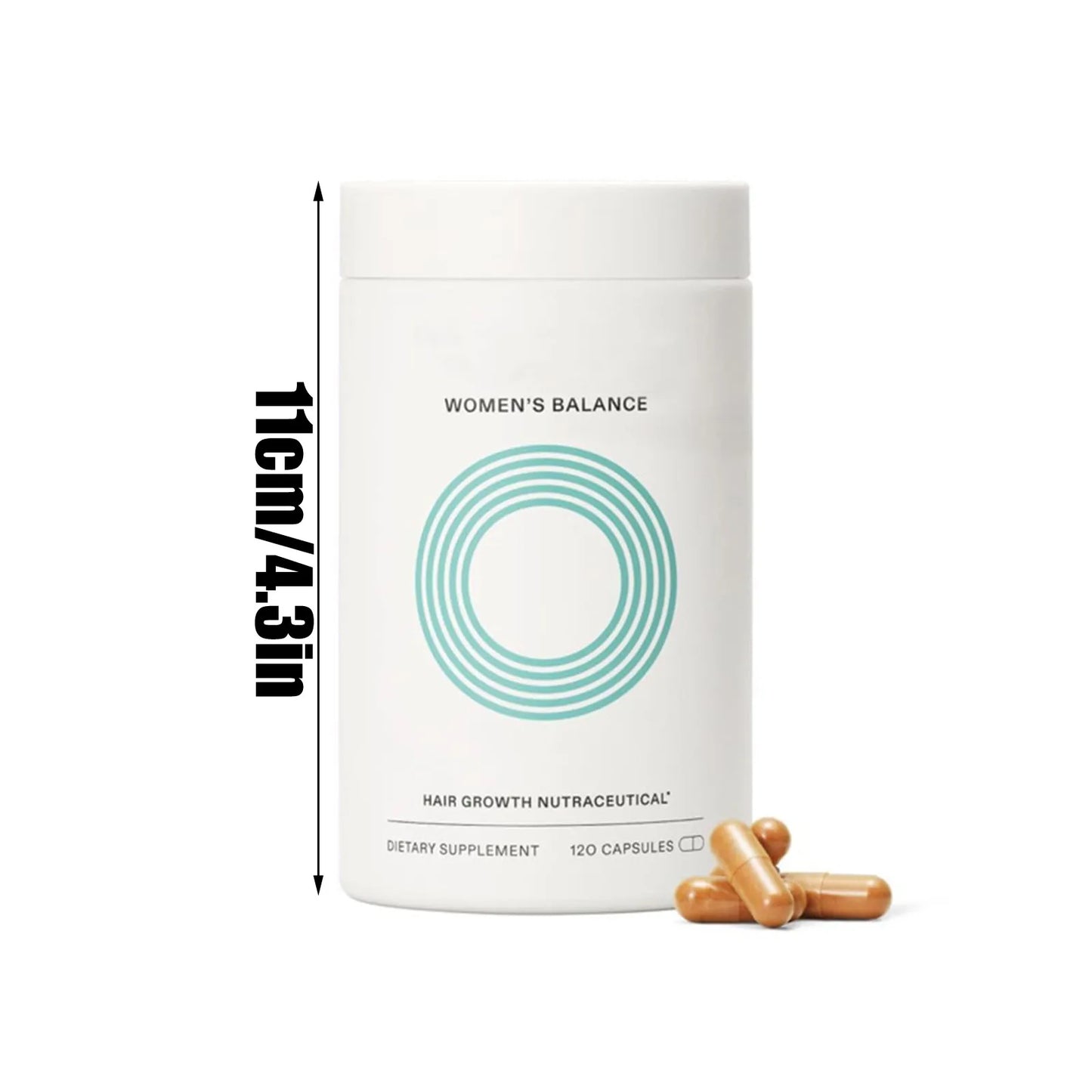 Women's Hair Growth Supplements 45+ for Thicker Hair
