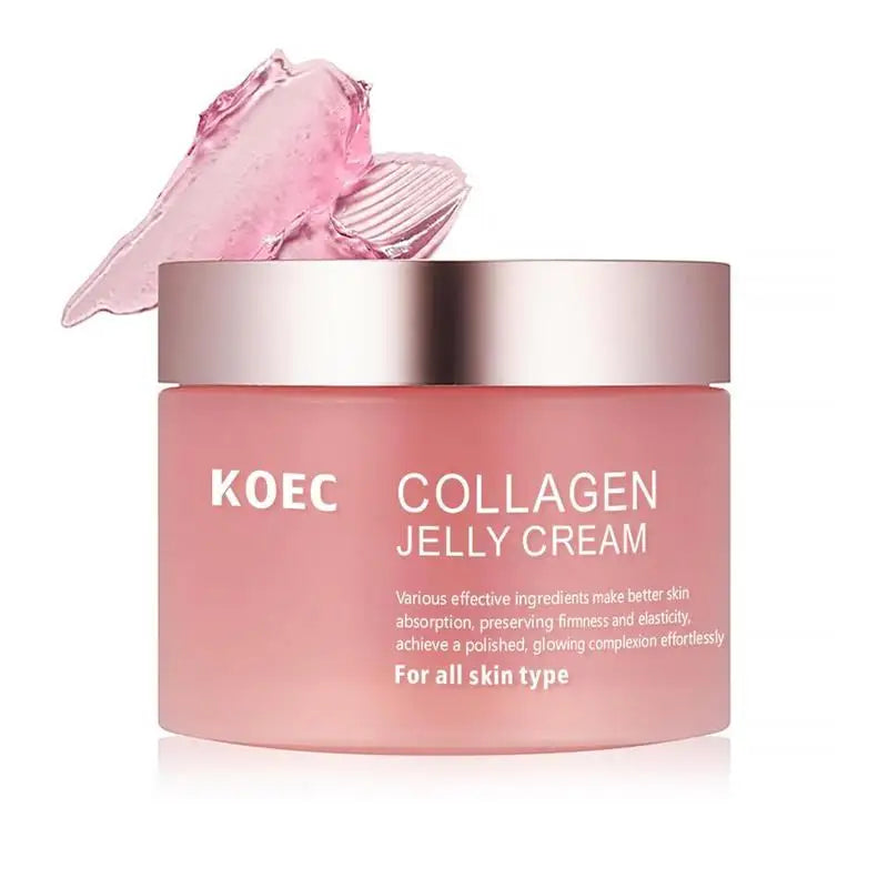 Pink Collagen Cream: Anti-Aging Glow & Pore Minimizing Mask