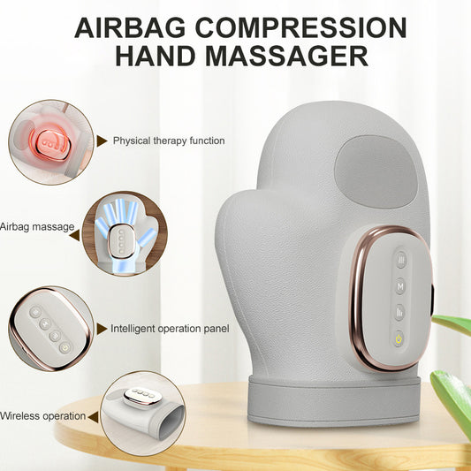 Electric Hand Massager for Carpal Tunnel Relief & Relaxation