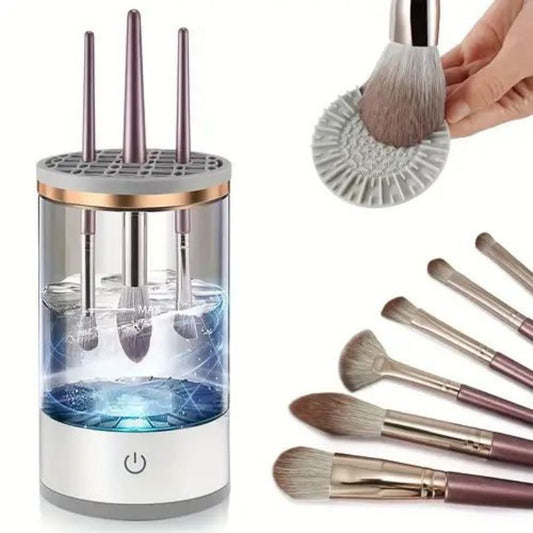Electric Makeup Brush Cleaner - USB, Quick Dry, Portable