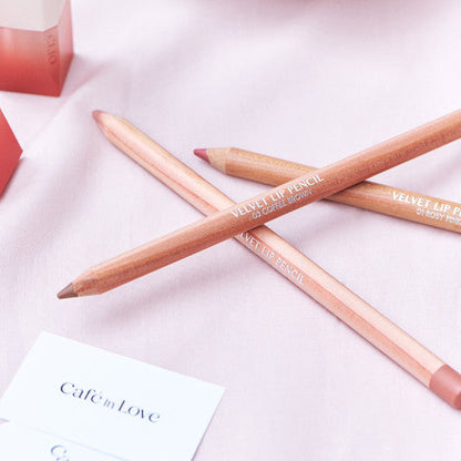 Clio Velvet Lip Pencil Set (With Sharpener)
