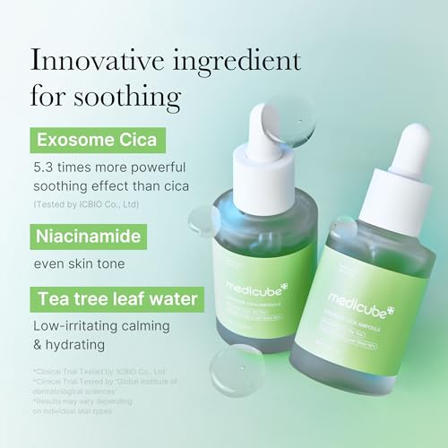 Exosome Cica Tea Tree Ampoule for Sensitive Skin - 30ml
