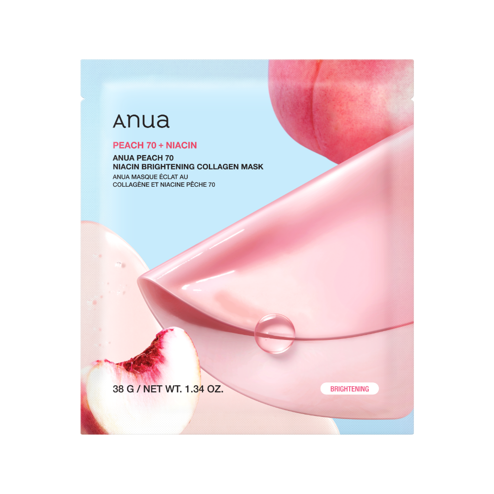 Anua Peach 70 Niacin Serum Mask (4 Sheets)