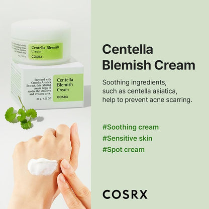 Centella Blemish Cream - Vegan Korean Skincare, 30g