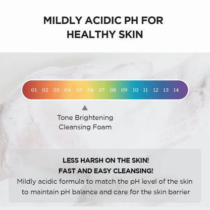 SKIN1004 Glowing Cleansing Gel Foam, 125ml, Makeup Remover