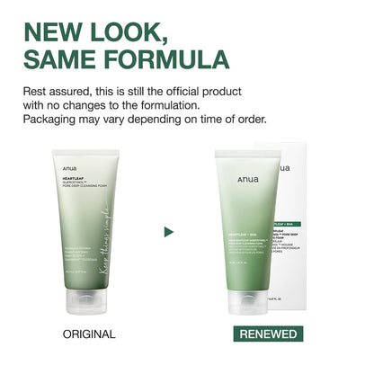 Anua Heartleaf Pore Refining Foam - Hydrating BHA Cleanser