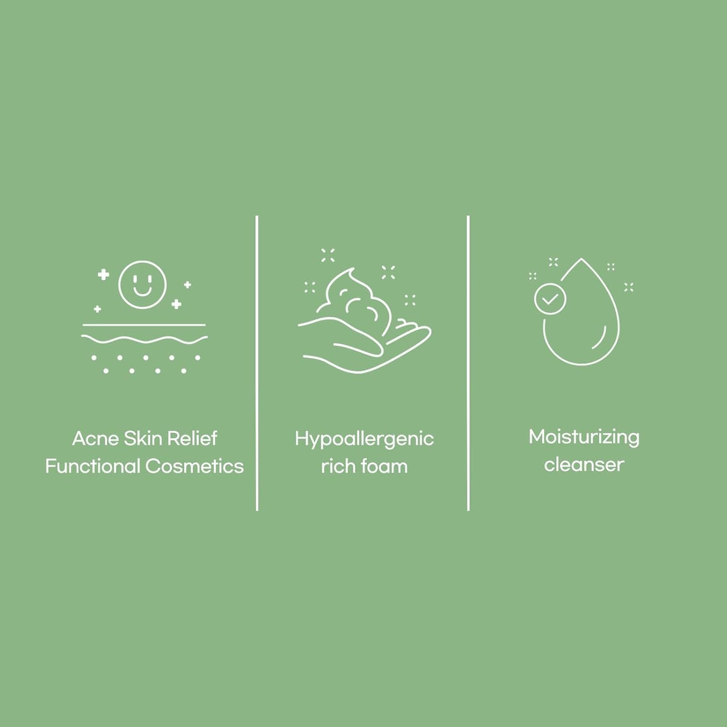 Mixsoon Centella Cleansing Foam - Cica, Low pH, Hydrating 150ml