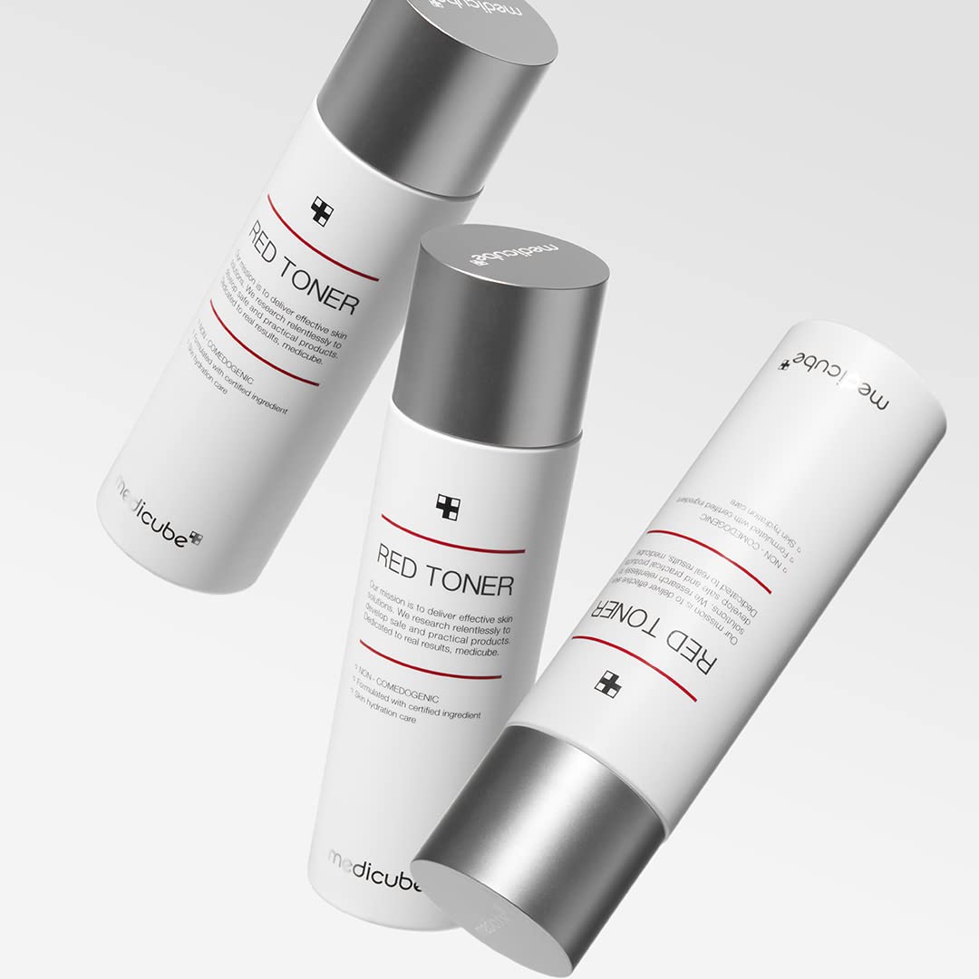 Medicube Red Toner 2.0: Acne Relief with BHA & Niacinamide