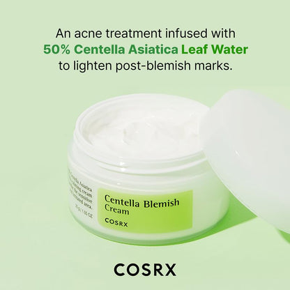 Centella Blemish Cream - Vegan Korean Skincare, 30g