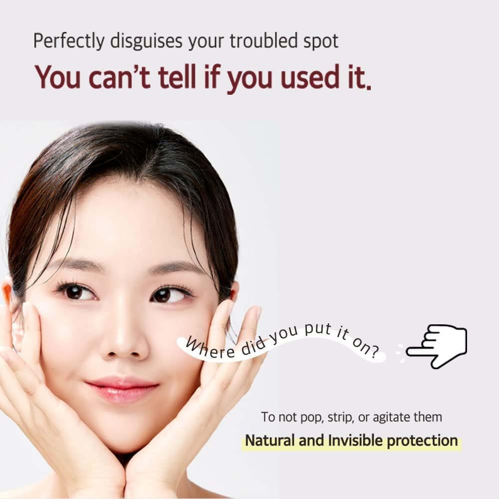 Hydrocolloid Acne Patches - Invisible Day & Night Care (84 Pack)