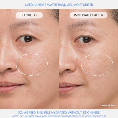 LANEIGE Water Bank Gel: Hydrating Mini Moisturizer with Mint