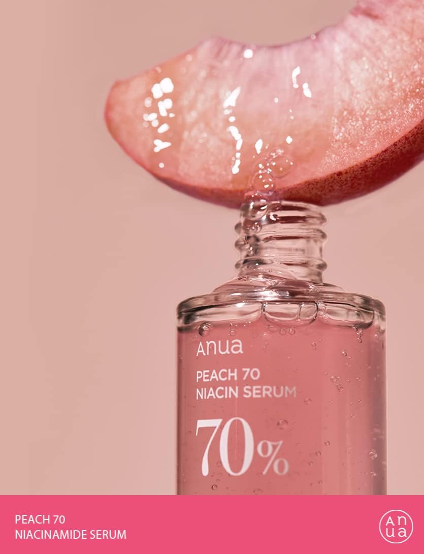 Niacinamide Serum for Glowing Skin - Anua Peach 70, 1.01 fl.oz
