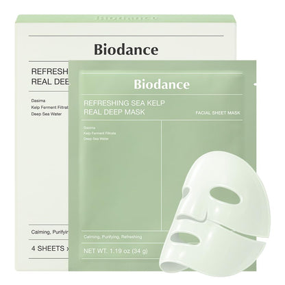Sea Kelp Hydrogel Mask - Overnight Calm & Blemish Care