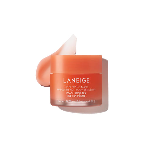 LANEIGE Lip Sleeping Mask: Peach Iced Tea Hydration Boost