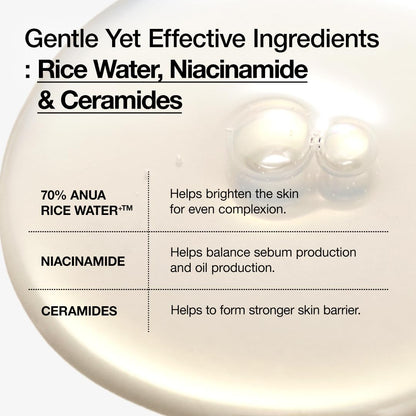 Rice Water Glow Toner: Hydrating, Dewy, Korean Skincare