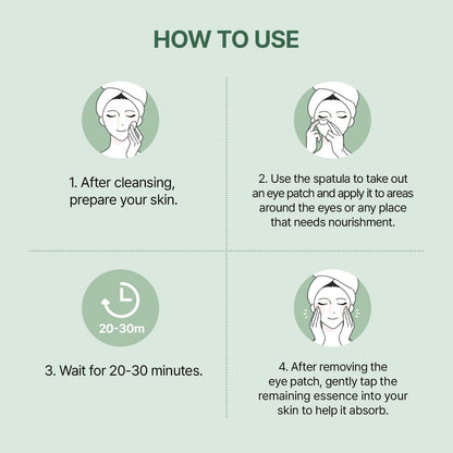 Collagen Hydrogel Eye Patches - Hydrate & Smooth (30 Pairs)