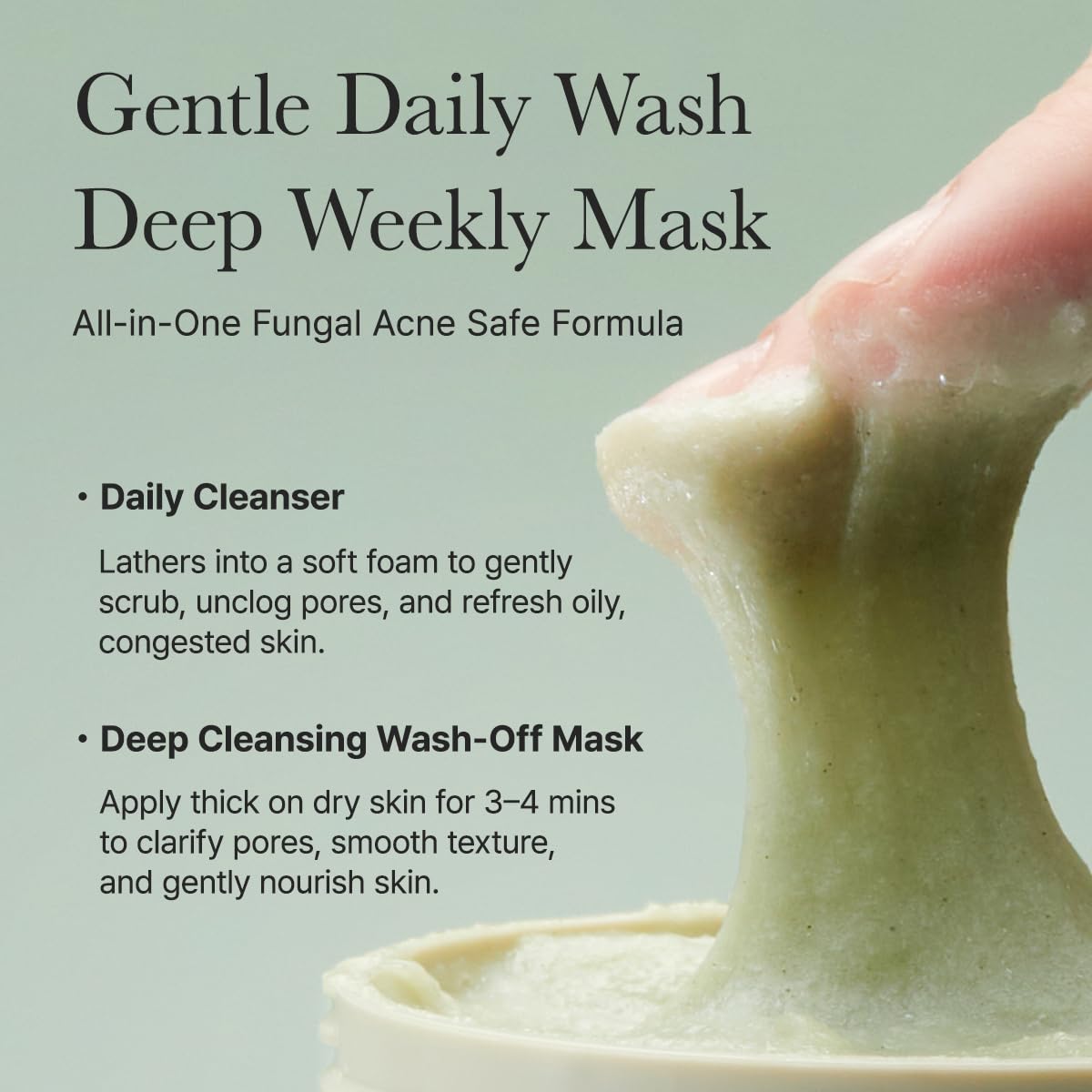 Korean Rice Mochi Face Cleanser - Deep Clean & Moisturize