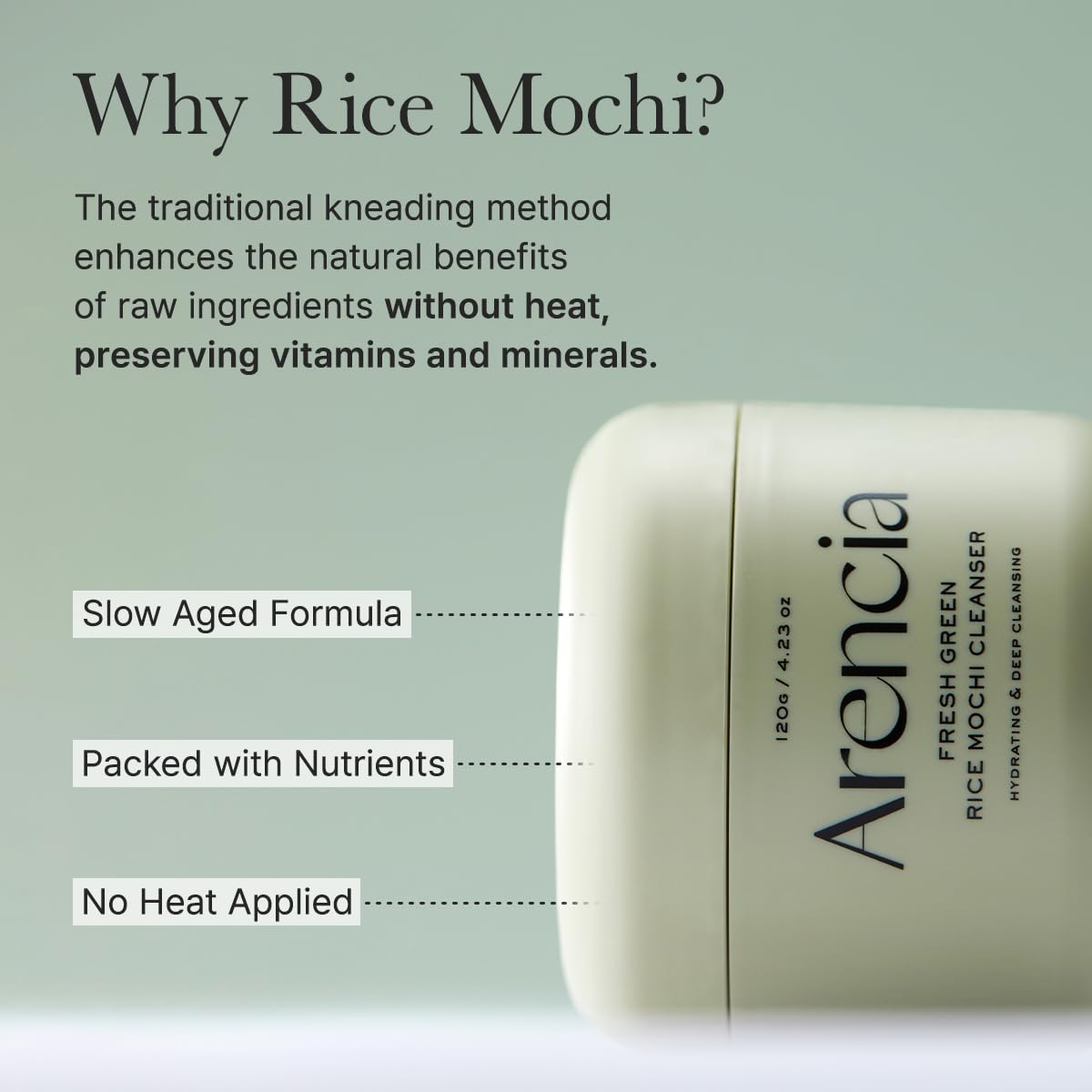 Korean Rice Mochi Face Cleanser - Deep Clean & Moisturize