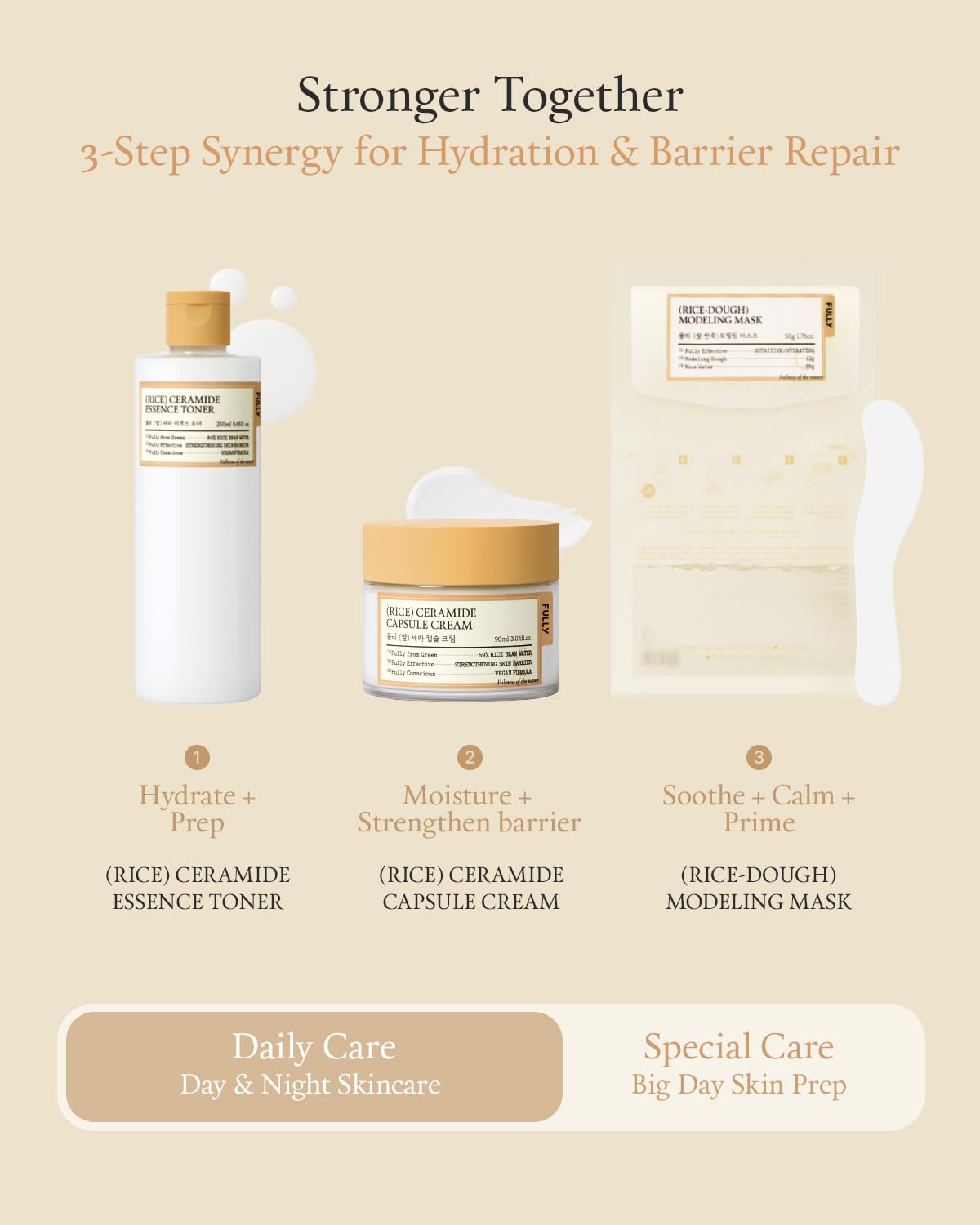 Rice Ceramide Cream - Deep Hydration & Glowing Skin