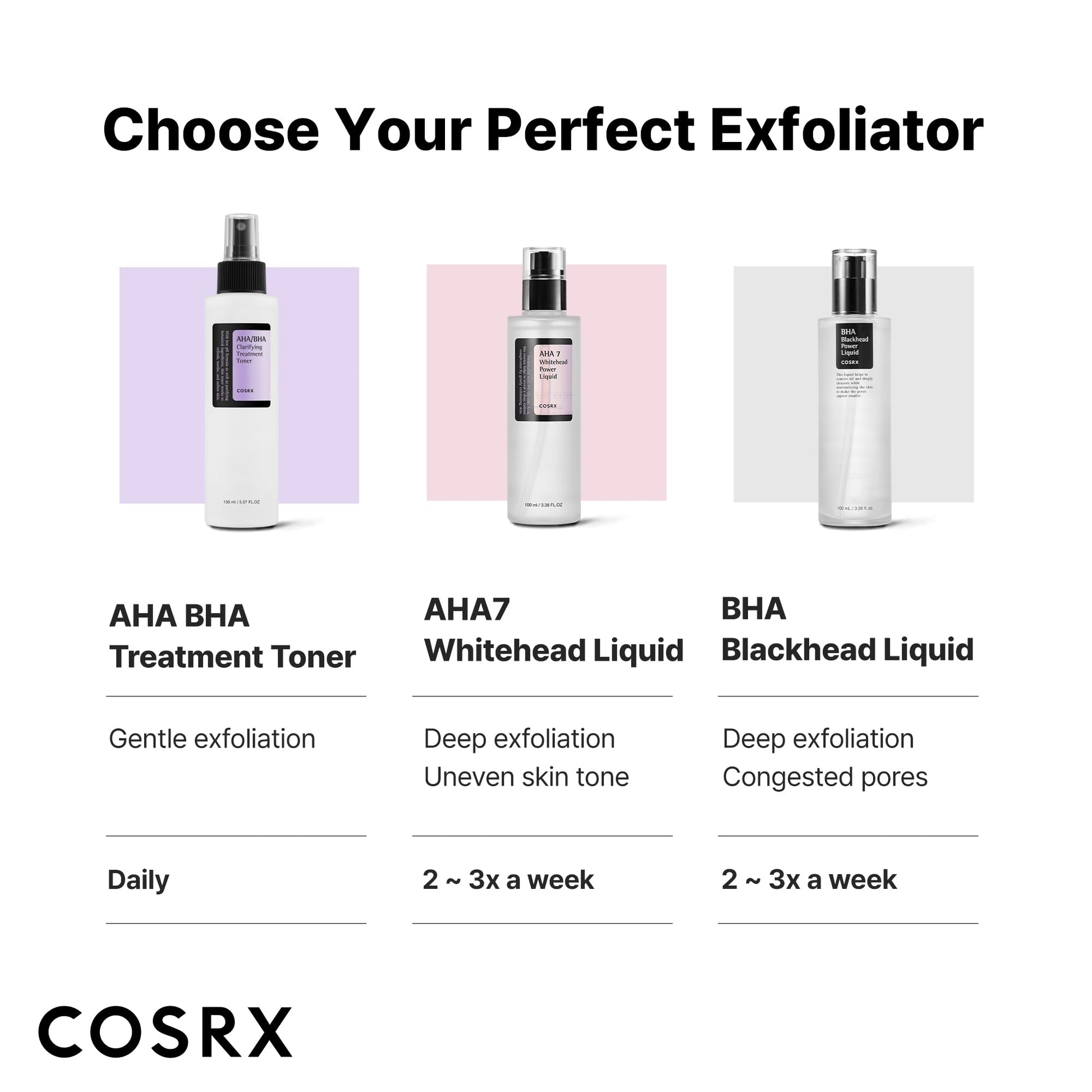 COSRX AHA/BHA Toner 150ml - Exfoliate & Refine Pores