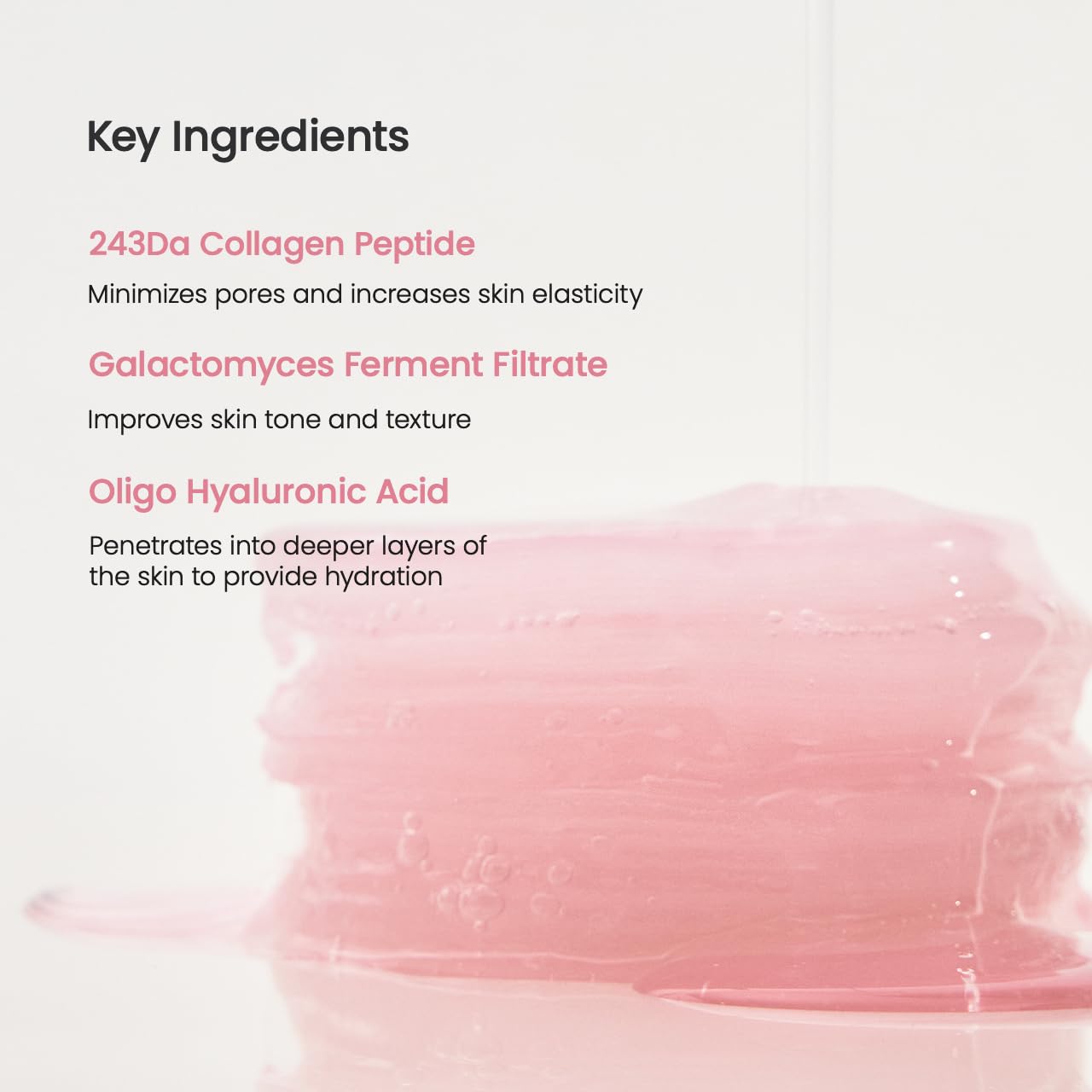 Collagen Gel Toner Pads - Pore Minimizer & Elasticity Boost