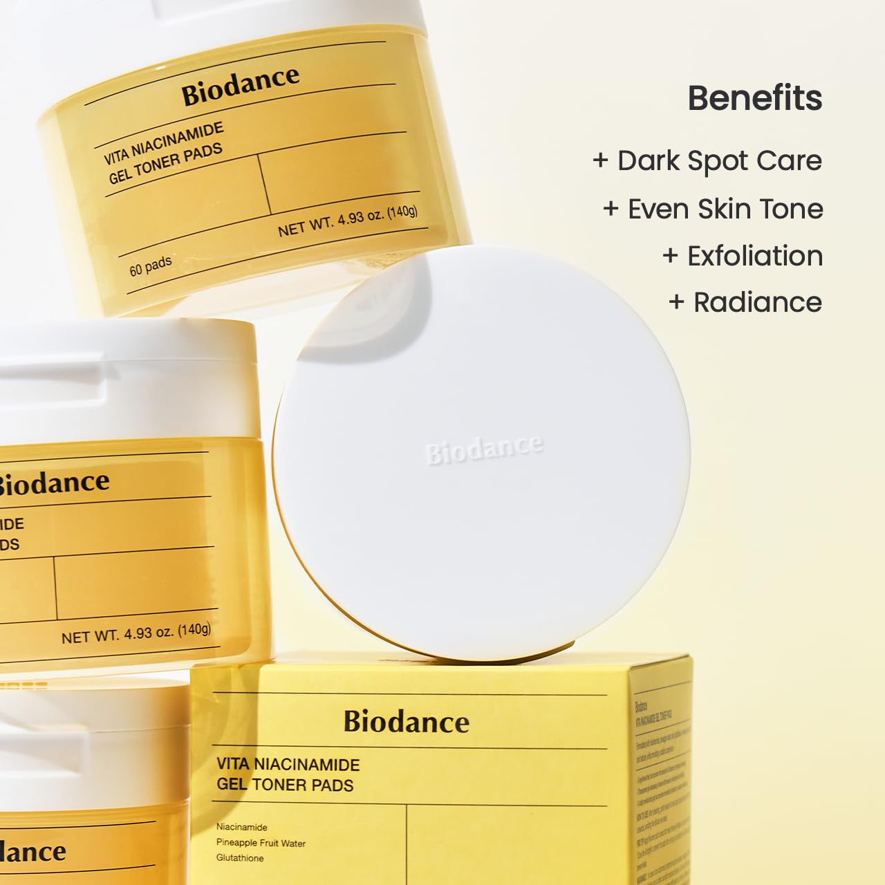 Biodance Niacinamide Toner Pads: Dark Spot Corrector & Exfoliator