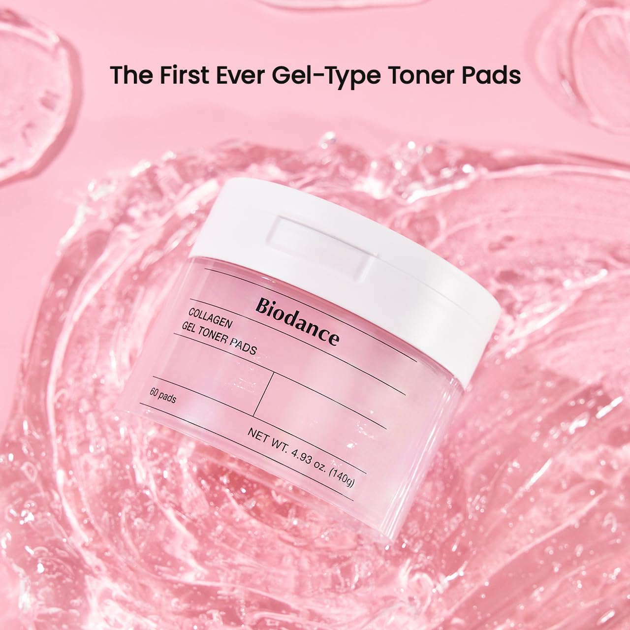Collagen Gel Toner Pads - Pore Minimizer & Elasticity Boost