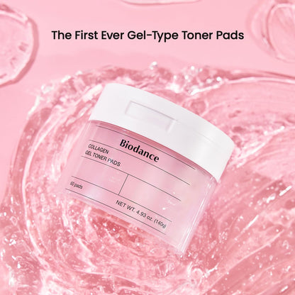 Collagen Gel Toner Pads - Pore Minimizer & Elasticity Boost