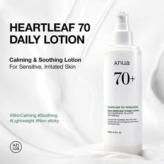 Heartleaf Face Moisturizer with Hyaluronic Acid, 200ml