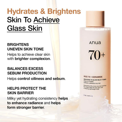 Rice Water Glow Toner: Hydrating, Dewy, Korean Skincare