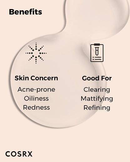 COSRX Acne Calming Liquid: AHA, BHA Toner, 125ml