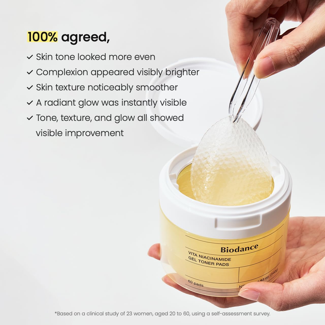Biodance Niacinamide Toner Pads: Dark Spot Corrector & Exfoliator