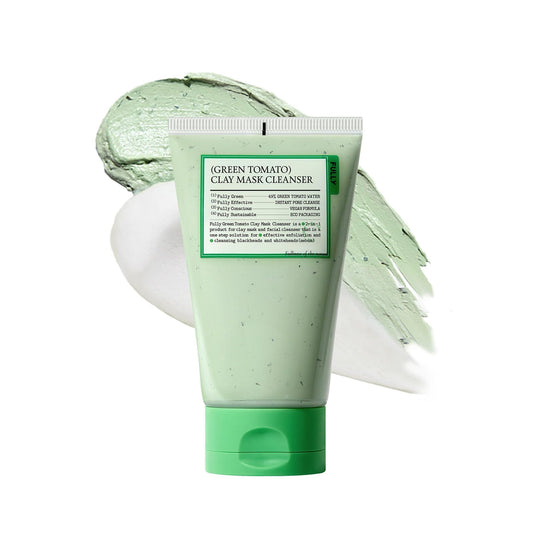Green Tomato Facial Cleanser - Deep Pore Detox & Control