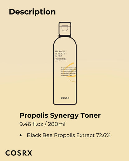 Propolis Synergy Toner 280ml - COSRX Moisture Boost