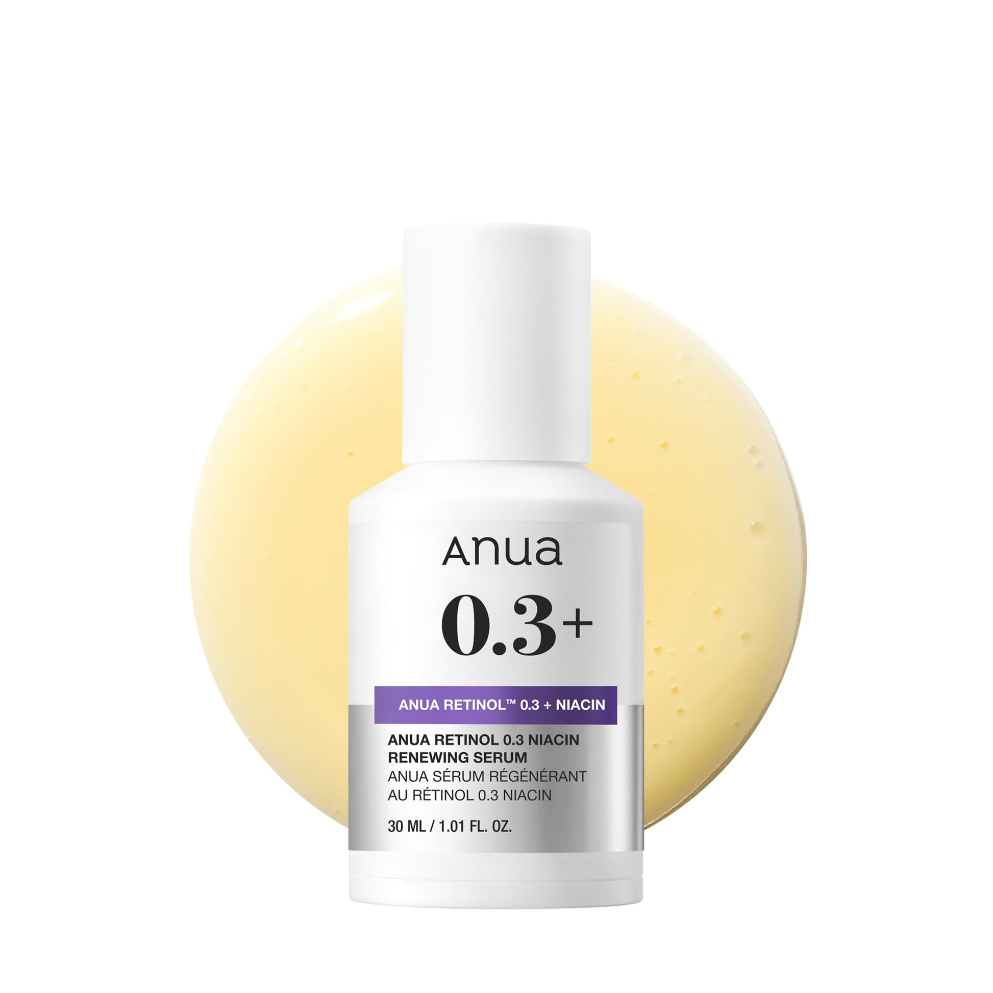 Retinol Serum Anti-Aging 0.3% with Niacinamide 5% - Anua