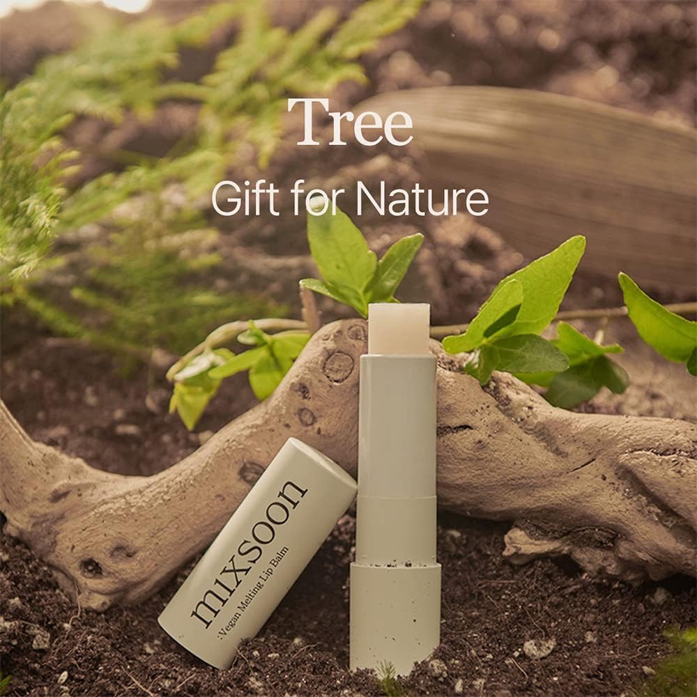 Vegan Lip Balm - Shea Butter Moisturizing, Dry Rose 4.1g