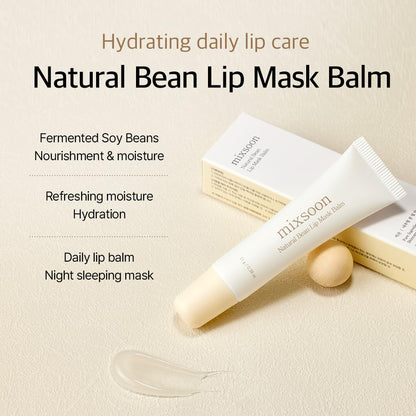 Natural Bean Lip Mask - Hydrate & Soften with Shea Butter