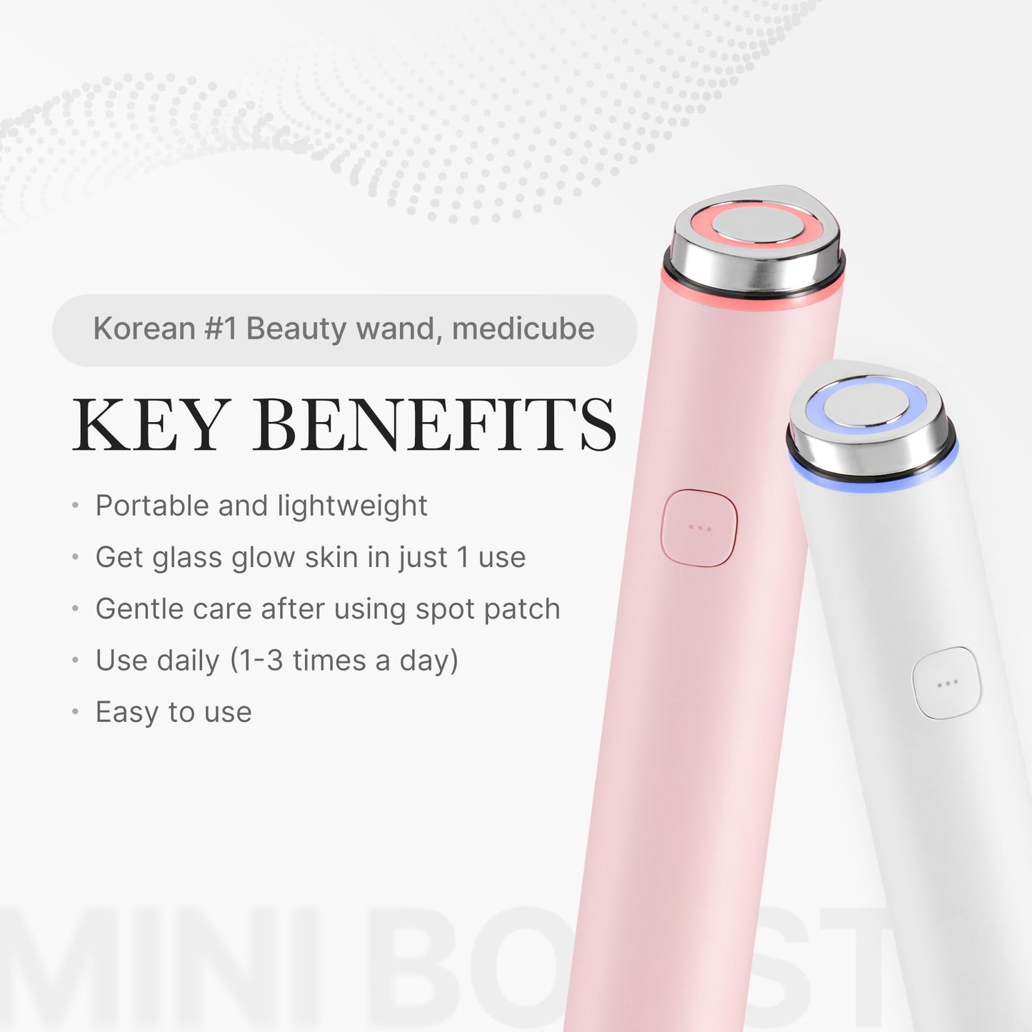 Medicube Mini Booster Pro Pink | At-Home Facial Device