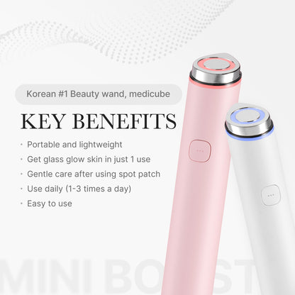 Medicube Mini Booster Pro Pink | At-Home Facial Device