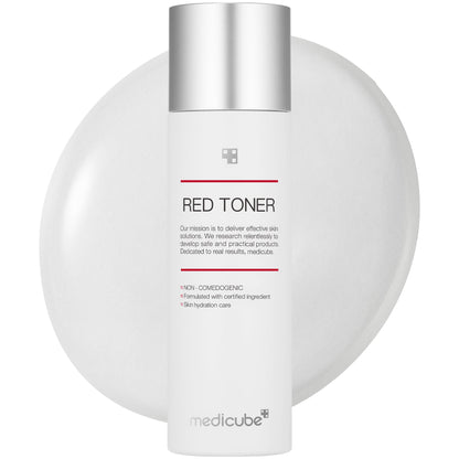 Medicube Red Toner 2.0: Acne Relief with BHA & Niacinamide