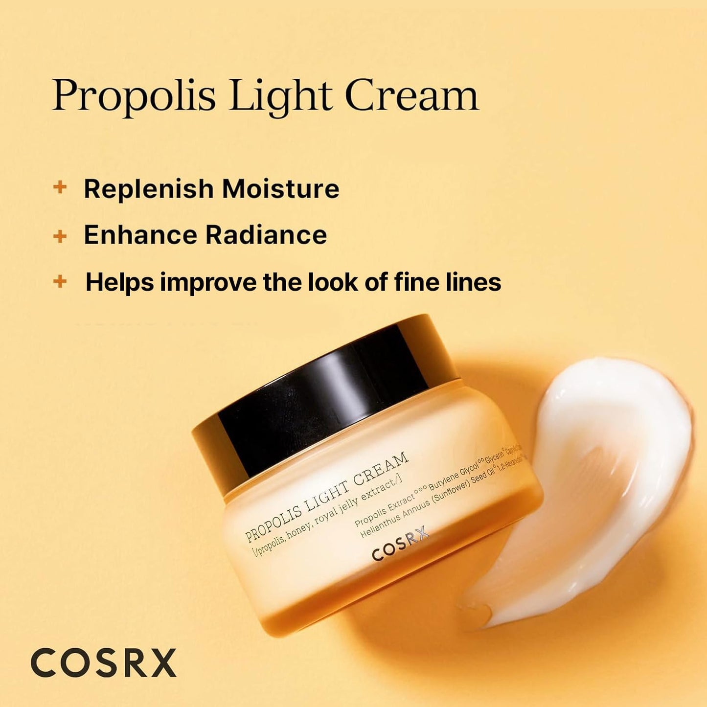 Propolis Light Cream 65ml - Hydrating Korean Moisturizer