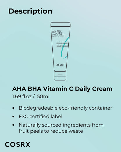 COSRX AHA BHA Vitamin C Anti-Aging Face Cream 50ml