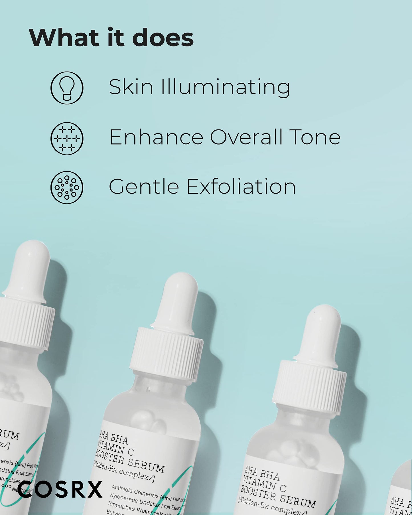COSRX AHA BHA Vitamin C Serum - Anti-Aging & Hydrating 30ml