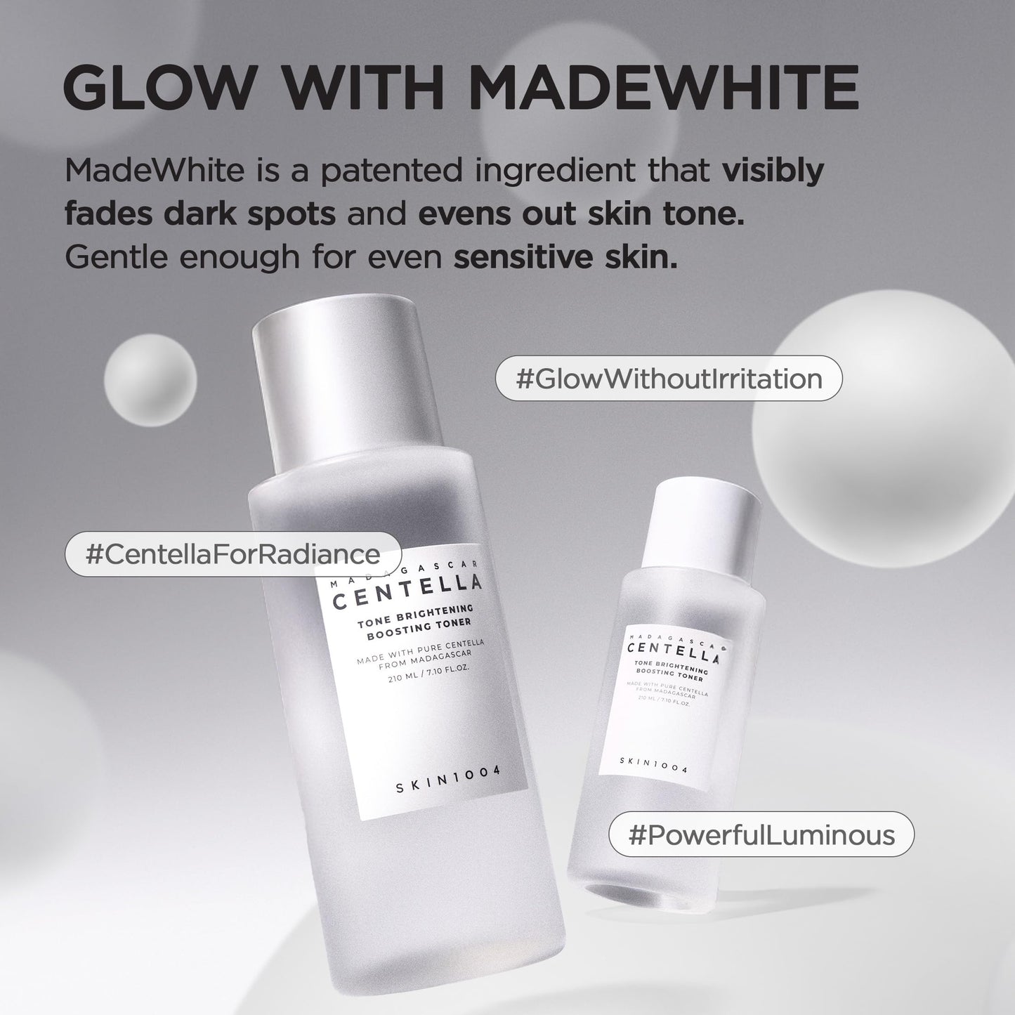 Korean Face Toner for Dark Spots - SKIN1004 Centella 210ml