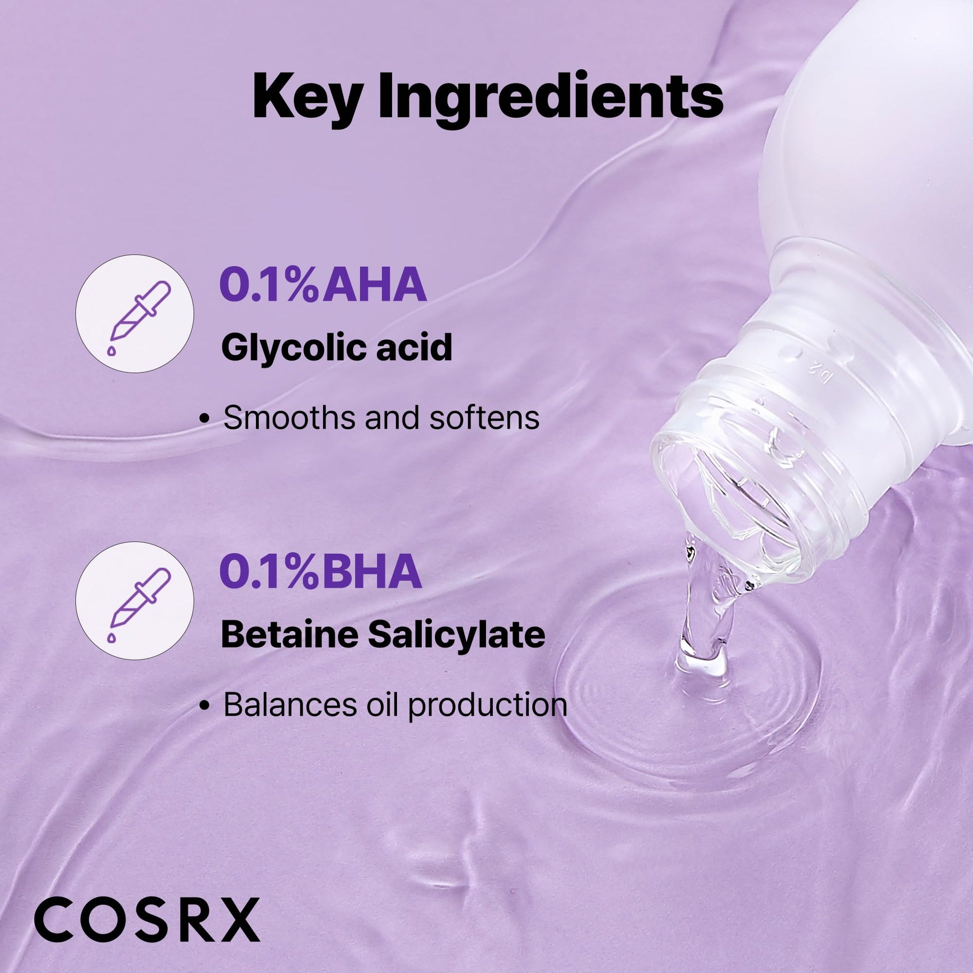 COSRX AHA/BHA Toner 150ml - Exfoliate & Refine Pores