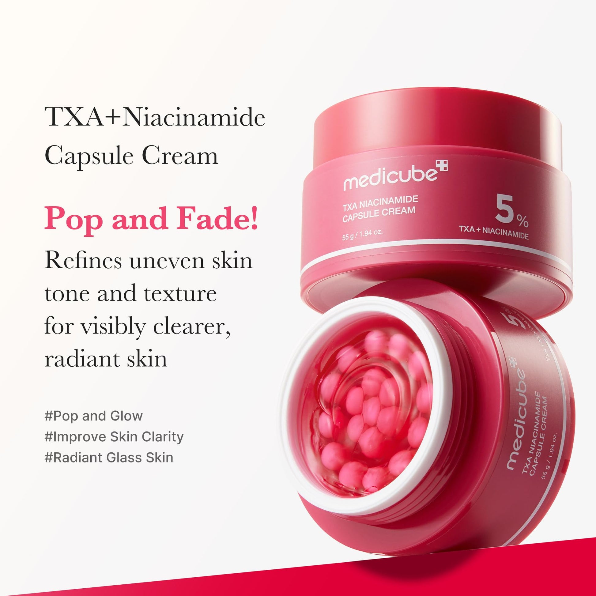 TXA + Niacinamide Cream: Radiance & Hydration Boost