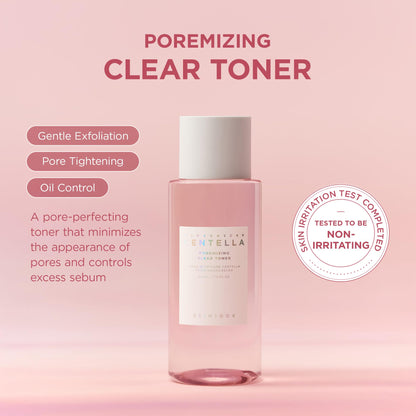 Korean Face Toner with Pink Salt & Centella - 210ml